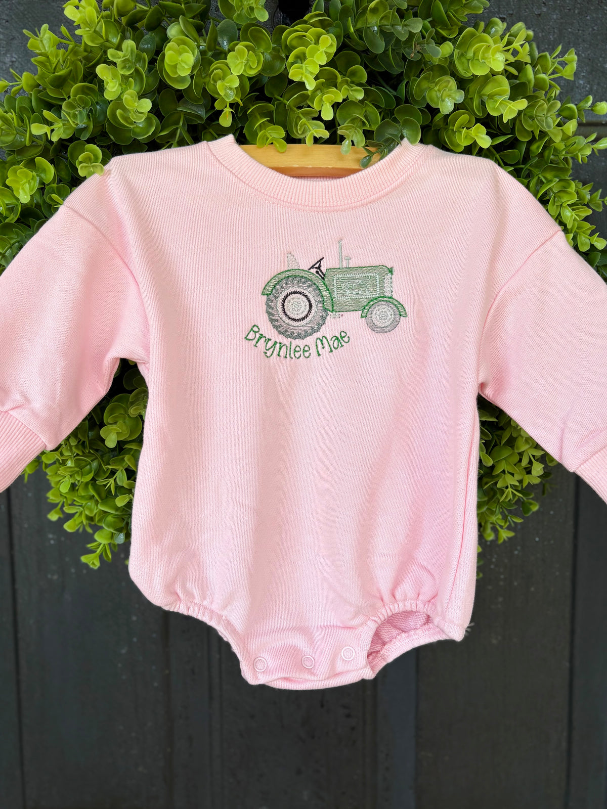 Baby Tractor Sweatshirt Bubble