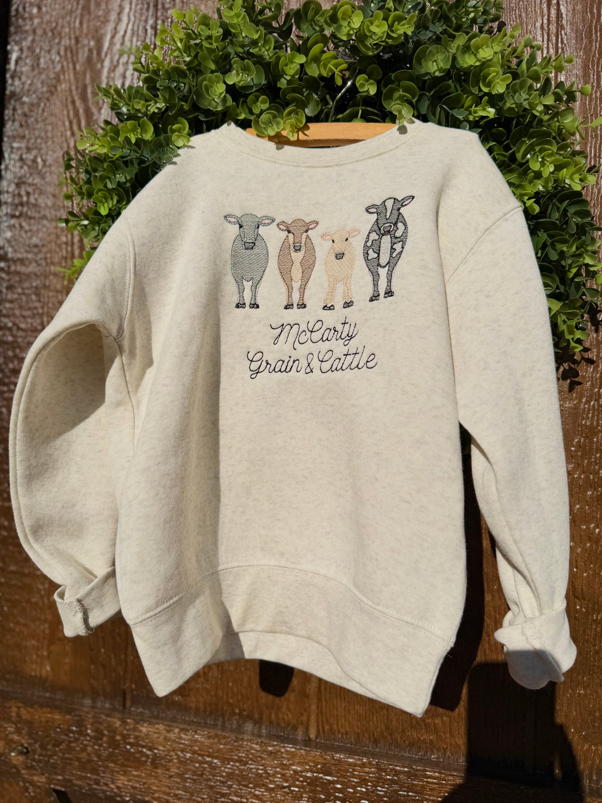 Kids Custom Farm Sweatshirt