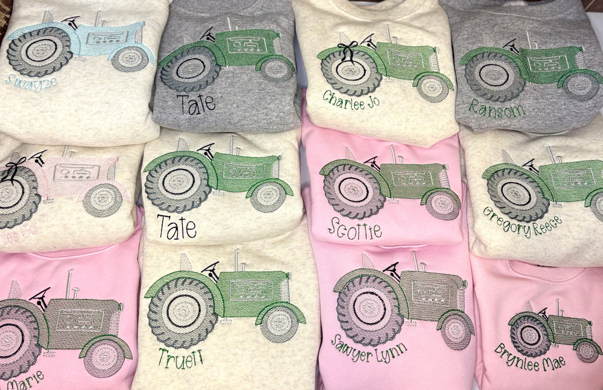 Kids’ Tractor Sweatshirt