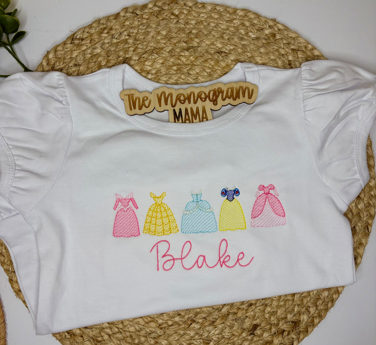 Princess Embroidered T-shirt