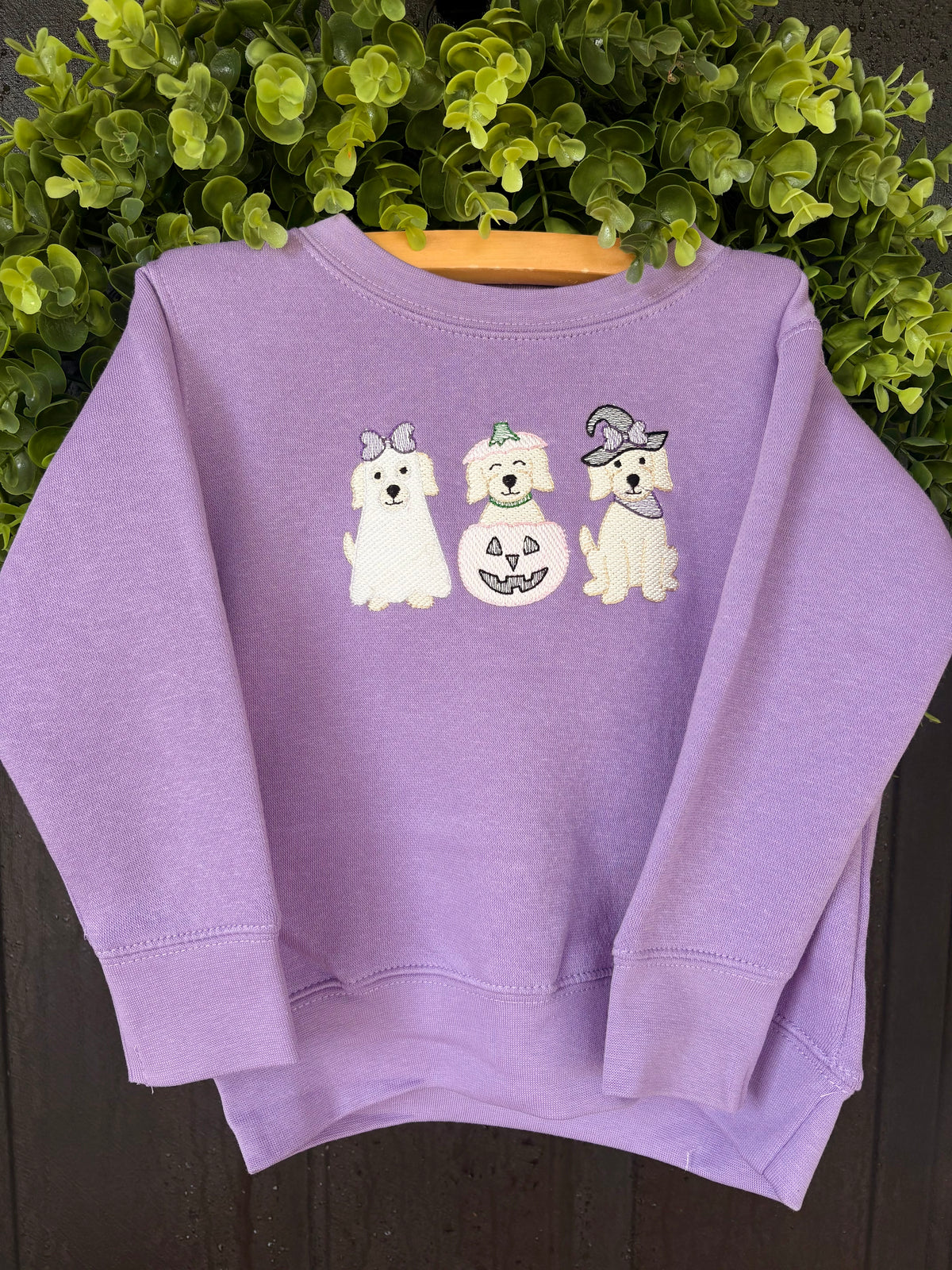 Halloween Puppy Trio Sweatshirt